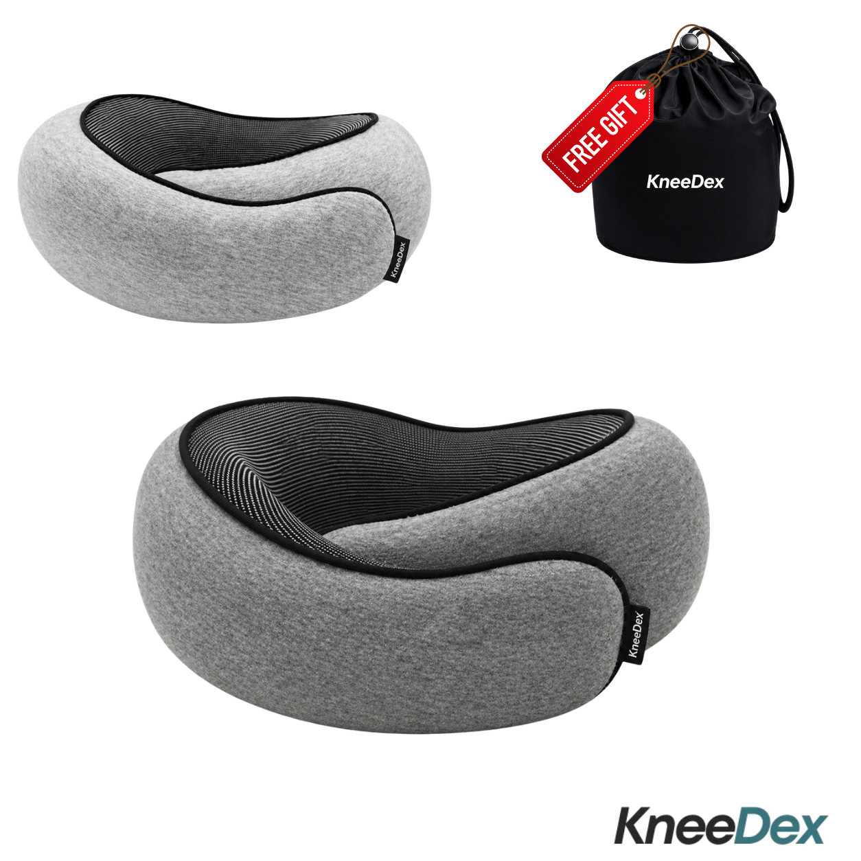 Kneedex™ Snuggle Travel Pillow