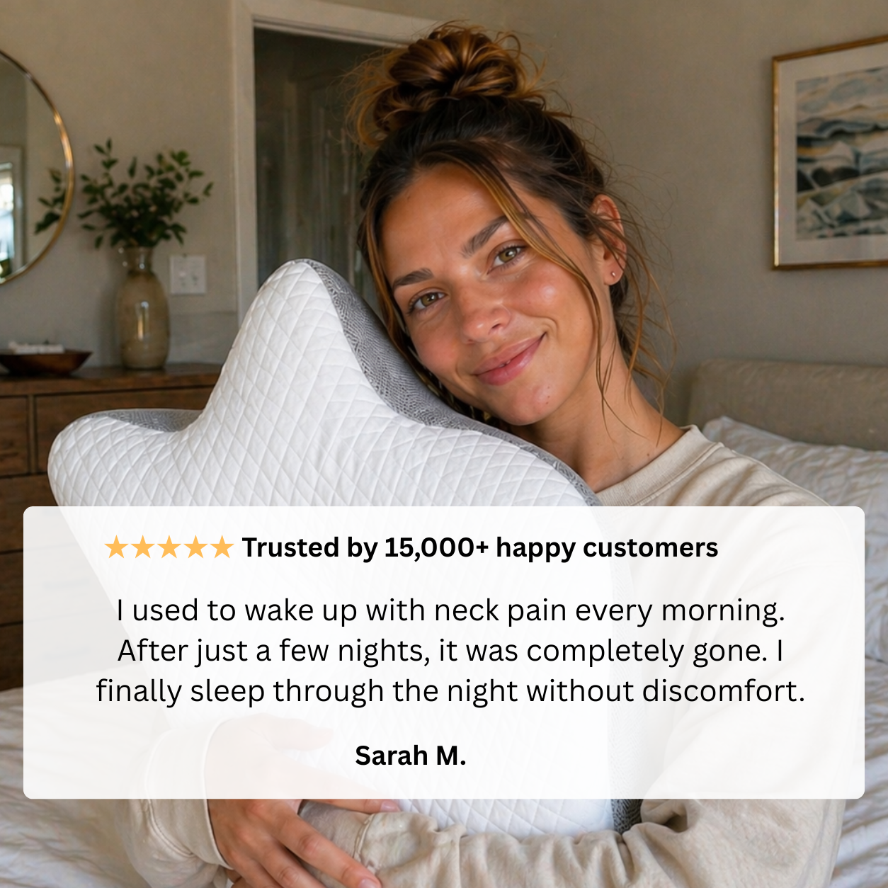 Kneedex™ Deep Relief Pillow