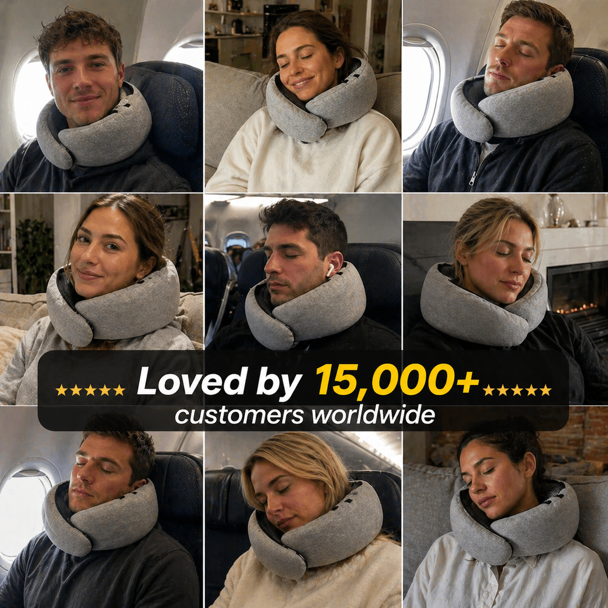 Kneedex™ Snuggle Travel Pillow